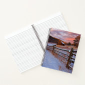 雪の牧場 ノートブック (内部)