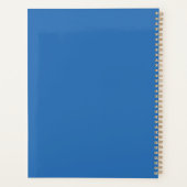 雪の球体と雪だるまと松 |カスタマイズ プランナー手帳 (裏面)