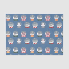 雪の球体の全面パターン – 薄葉紙