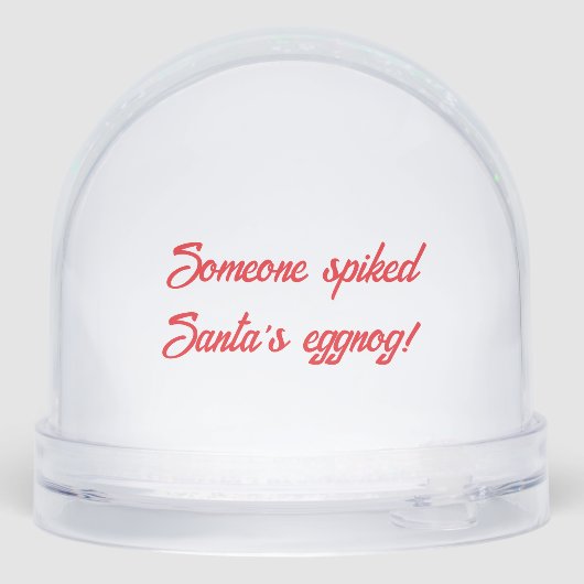 雪の球体 (裏面)