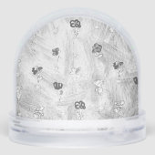 雪の球体 (裏面)