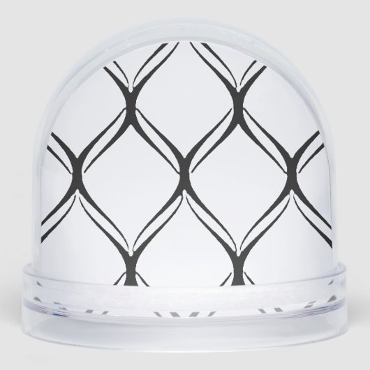 雪の球体 (正面)