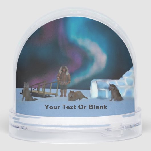 雪の球体 (裏面)