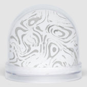 雪の球体 (正面)