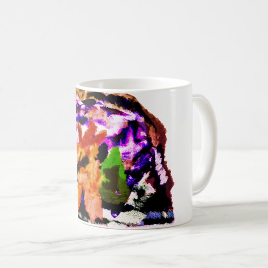 雪の球体 コーヒーマグカップ (正面右)