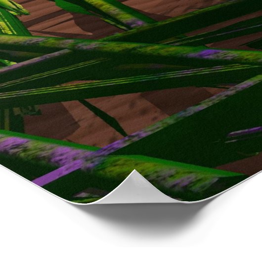 雪の球体 ポスター (角)