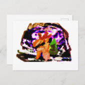 雪の球体 ポストカード (正面/裏面)