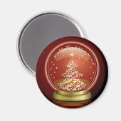 雪の球体 マグネット (正面/裏面)