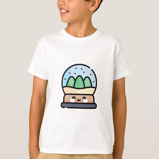 雪の球体 Tシャツ (正面)