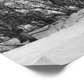 雪の田舎 ポスター (角)