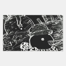 雪の男とYaieの黒いクリスマス