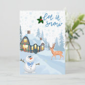 雪の男性 シーズンカード (スタンド正面)