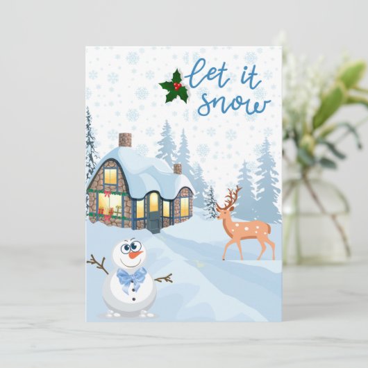 雪の男性 シーズンカード (スタンド正面)