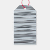 雪の男、大きなハートのギフトタグで愛を提案する ギフトタグ (裏面)