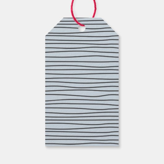 雪の男、大きなハートのギフトタグで愛を提案する ギフトタグ (裏面)