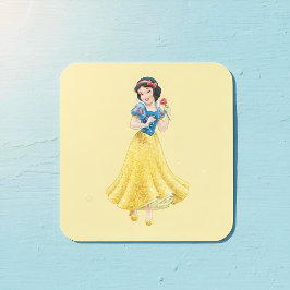 雪の白のシール スクエアシール