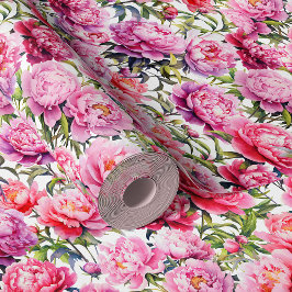 雪の白の上の壮大なラブ牡丹 壁紙