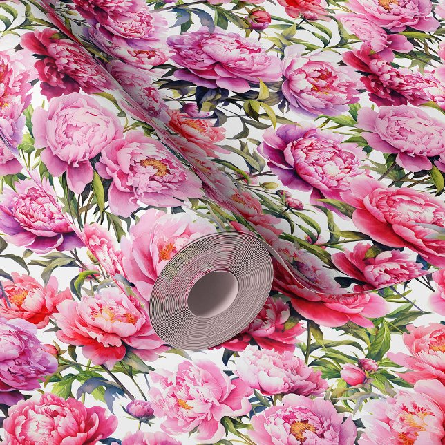 雪の白の上の壮大なラブ牡丹 壁紙 (クリエイターアップロード済み)