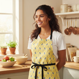 雪の白エプロン エプロン