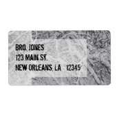 雪の白 ラベル (正面)