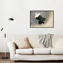 雪の百代ぐさヴィンテージア日本のート ポスター