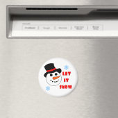 雪の磁石を入れる マグネット (インサイチュ (食洗機))