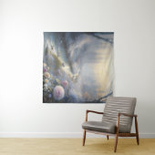 雪の秋の魔法の風景アート穏やかな冬 タペストリー (インサイチュ(横))