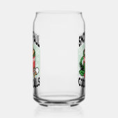 雪の秋ココアコールでウォームアップ – Winter Drink ガラス缶 (左)