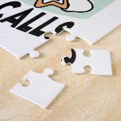 雪の秋ココアコールでウォームアップ – Winter Drink ジグソーパズル (側面)