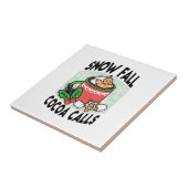 雪の秋ココアコールでウォームアップ – Winter Drink タイル (側面)