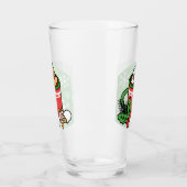 雪の秋ココアコールでウォームアップ – Winter Drink タンブラーグラス (左)