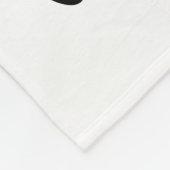 雪の秋ココアコールでウォームアップ – Winter Drink フリースブランケット (角)