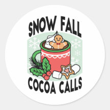 雪の秋ココアコールでウォームアップ – Winter Drink