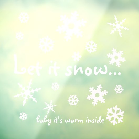 雪の窓を抱かせなさい ウィンドウサイン (シート3)