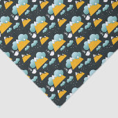 雪の素朴多い冬林山 薄葉紙 (詳細)