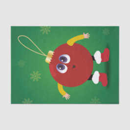 雪の結晶が可愛いクリスマスオーナメント 薄葉紙