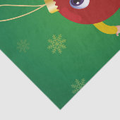 雪の結晶が可愛いクリスマスオーナメント 薄葉紙 (詳細)