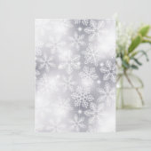 雪の結晶とライト シーズンカード (スタンド正面)