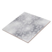 雪の結晶とライト タイル (側面)