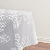 雪の結晶とライト テーブルクロス (インサイチュ)