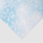 雪の結晶と青の光 薄葉紙 (詳細)