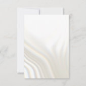 雪の結晶にクリスマスの魔法を添えたホリデーカード 招待状 (裏面)