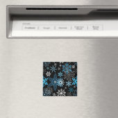 雪の結晶のパターン マグネット (インサイチュ (食洗機))