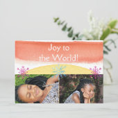 雪の結晶の喜び世界水カラー シーズンカード (スタンド正面)