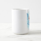 雪の結晶の妖精のマグ コーヒーマグカップ (中央)