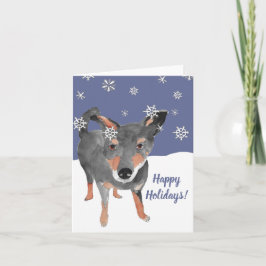 雪の結晶の犬 シーズンカード