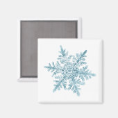 雪の結晶マグネット マグネット (正面/裏面)