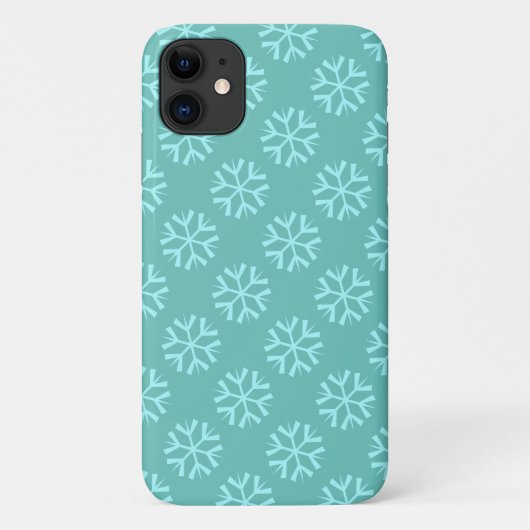 雪の結晶模様 Case-Mate iPhoneケース (裏面)