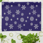 雪の結晶 キッチンタオル (折り畳み)