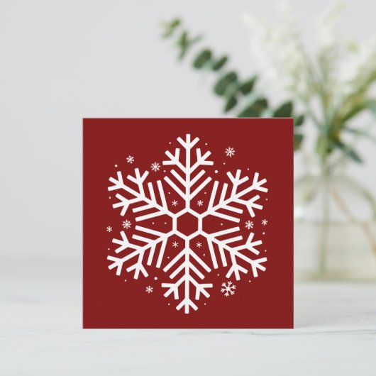 雪の結晶 クリスマス プレゼント 冬 Xmas 家族 (スタンド正面)